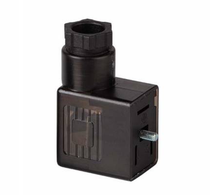Conector 3-poli 8W cu semnal luminos, A24V
